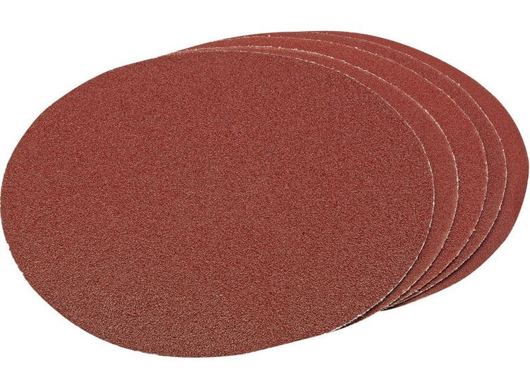 Draper 23360 Five 200mm Assorted Hook and Eye Backed Aluminium Oxide
