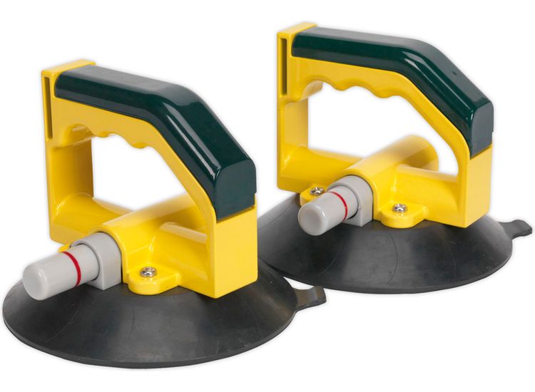 Sealey AK98943 Vacuum Suction Cup 150mm - Pair