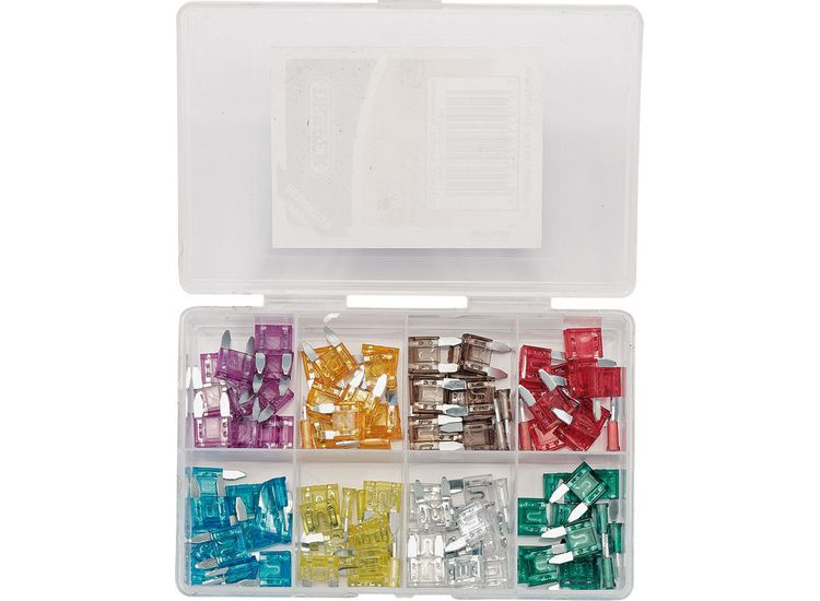 Draper 24311 Mini Automotive Plug-In Fuse Assortment (100 Piece)