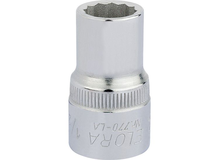 Elora 24351 1/2" 1/2" Sq. Dr. Bi-Hexagon Socket