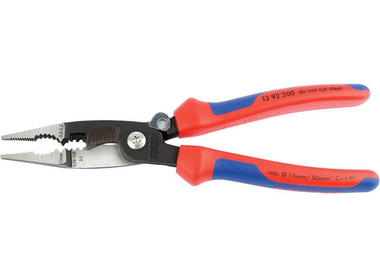 Draper 24376 Knipex 13 92 200SB Electricians Universal Installation Pliers