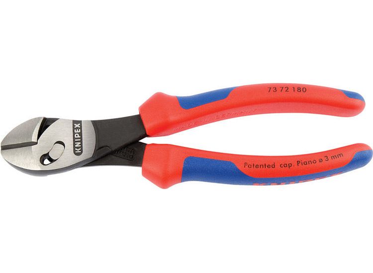 Draper 24378 Knipex 73 72 180 Twinforce&amp;#174; High Leverage Diagonal Side Cutters