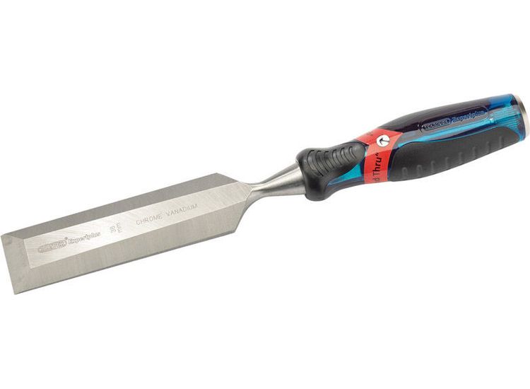 Draper 24411 38mm Soft Grip 'Pound Thru' Bevel Edge Wood Chisel