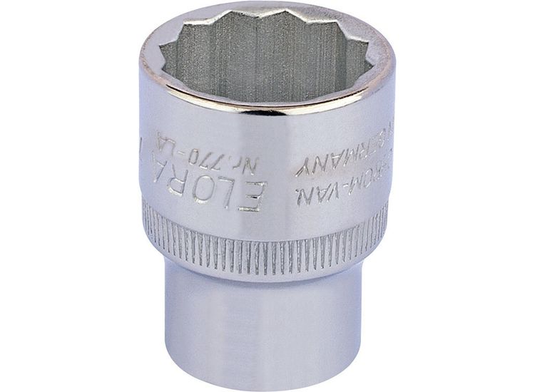 Elora 24442 7/8" 1/2" Sq. Dr. Bi-Hexagon Socket
