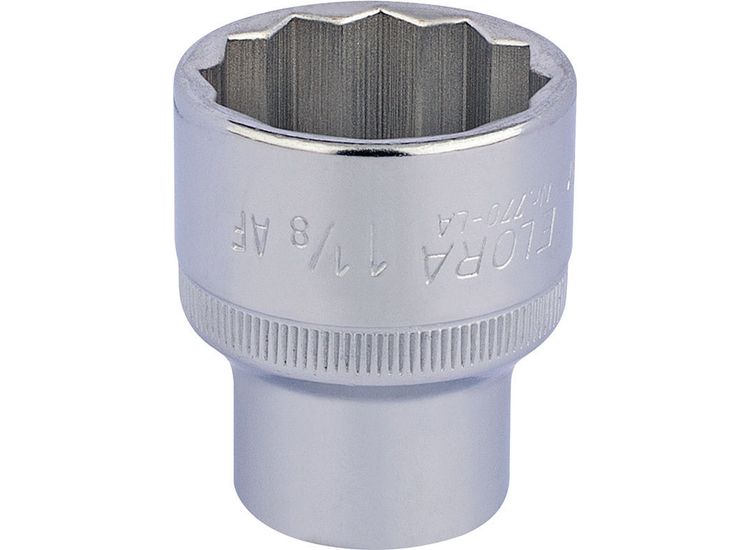 Elora 24492 1.1/8" 1/2" Sq. Dr. Bi-Hexagon Socket