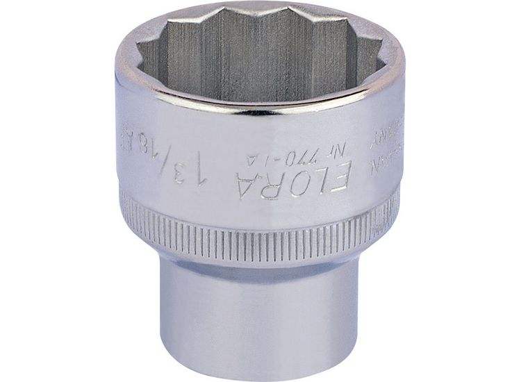 Elora 24509 1.3/16" 1/2" Sq. Dr. Bi-Hexagon Socket