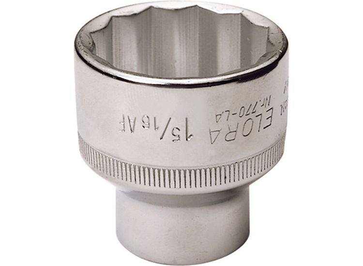Draper 24525 1.5/16 1/2" Sq. Dr. Hi-Torq&amp;#174; 12 Point Socket (Sold Loose)