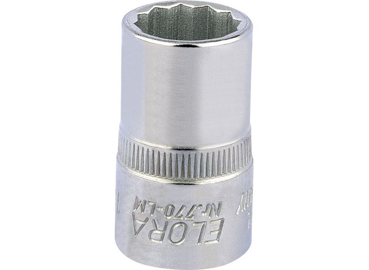 Elora 24608 15mm 1/2" Sq. Dr. Bi-Hexagon Socket