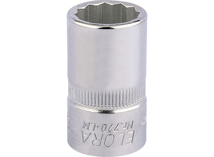 Elora 24616 16mm 1/2" Sq. Dr. Bi-Hexagon Socket