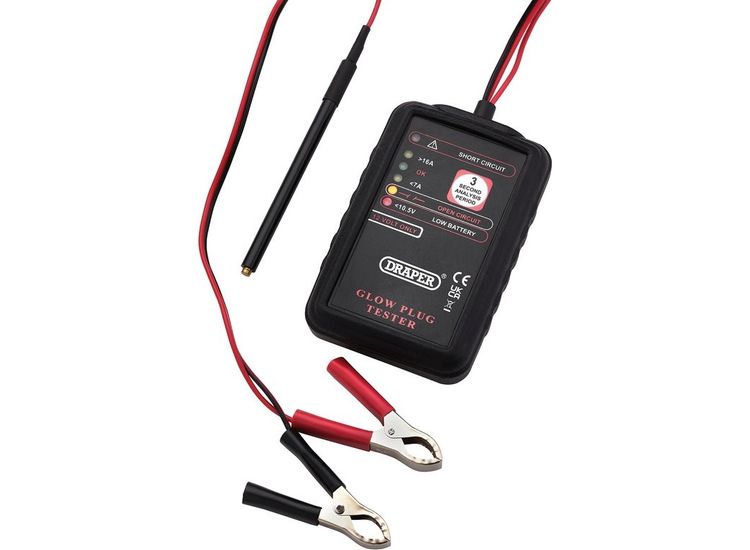 Draper 24706 12V Glow Plug Tester