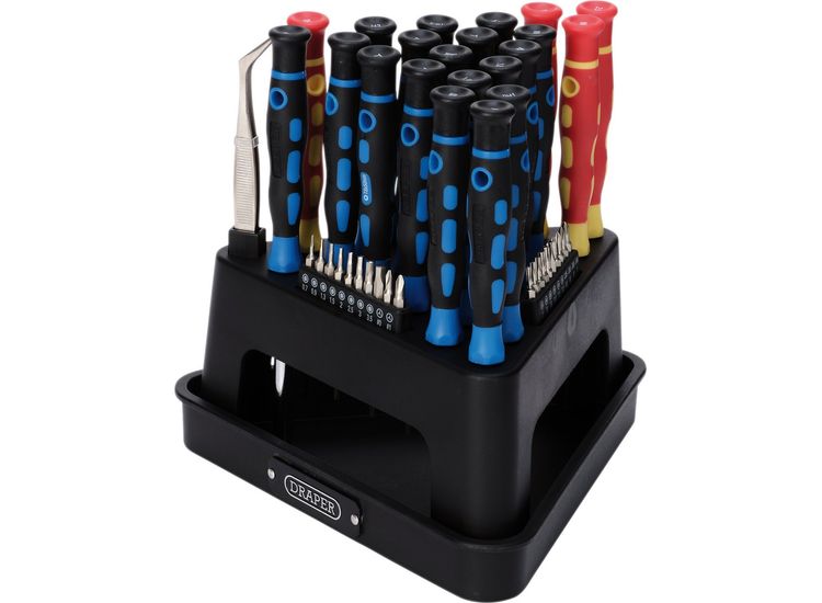 Draper 24721 Precision Screwdriver Set (52 Piece)