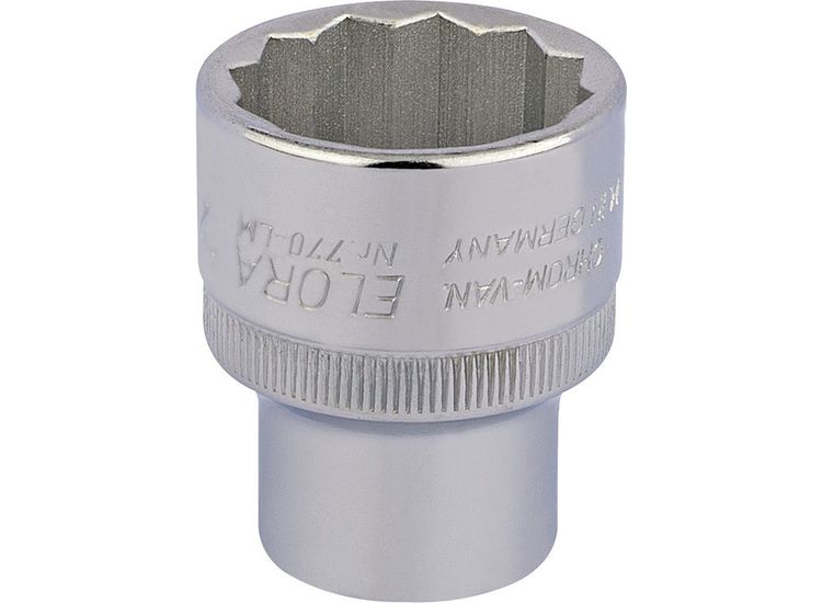 Elora 24723 27mm 1/2" Sq. Dr. Bi-Hexagon Socket