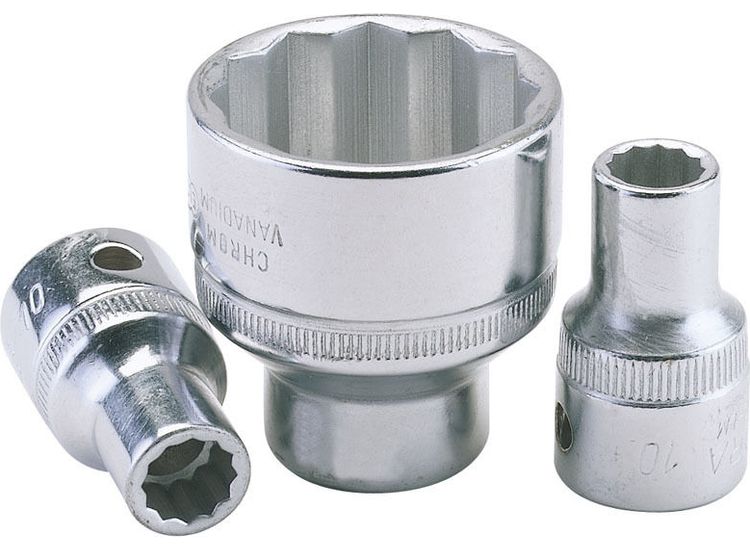 Elora 24749 29mm 1/2" Sq. Dr. Bi-Hexagon Socket