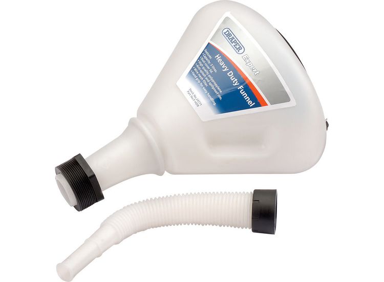 Draper 24771 230mm /3L Polypropylene Funnel