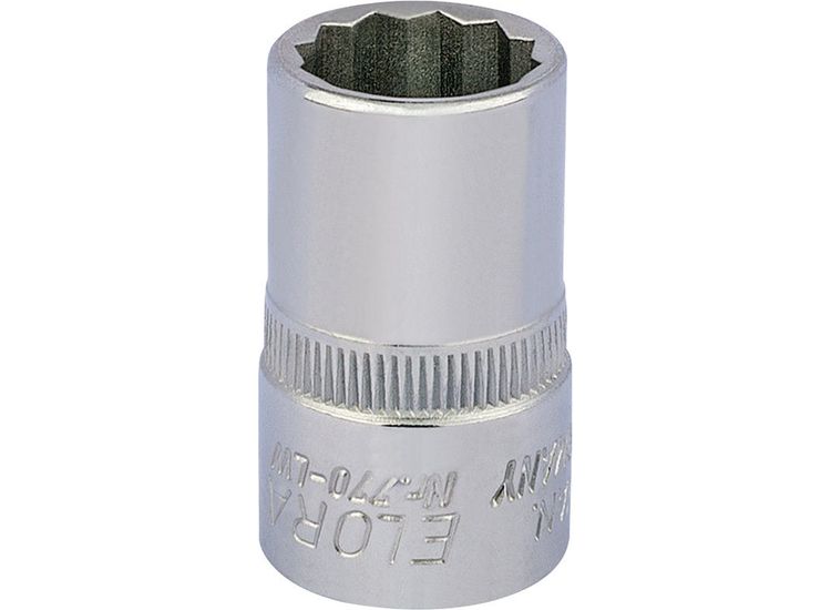 Elora 24822 5/16" 1/2" Sq. Dr. Whitworth Bi-Hexagon Socket
