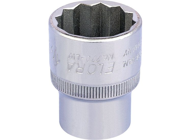 Elora 24856 1/2" 1/2" Sq. Dr. Whitworth Bi-Hexagon Socket