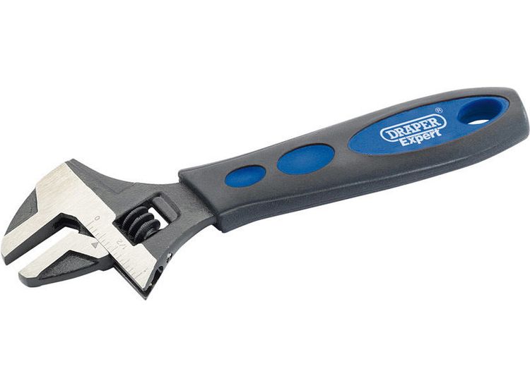 Draper 24893 150mm Soft Grip Crescent-Type Adjustable Wrench