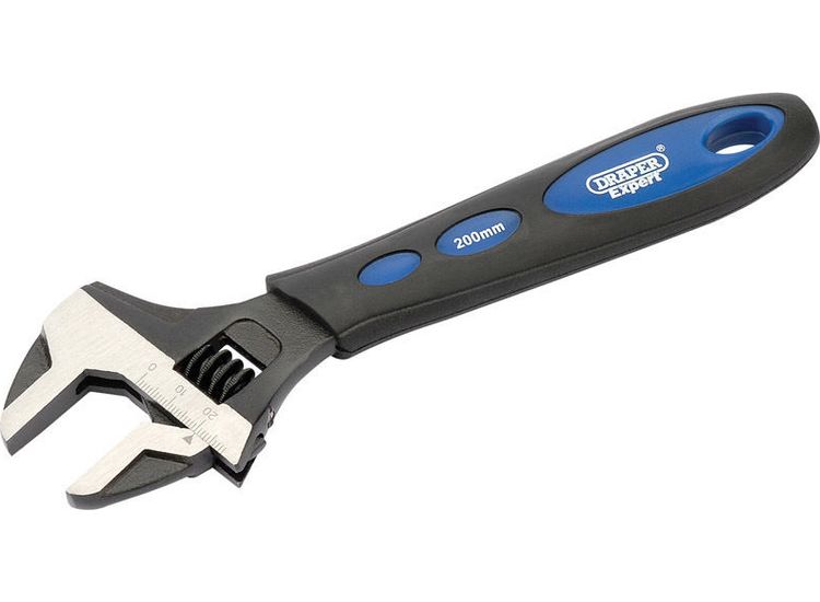 Draper 24894 200mm Soft Grip Crescent-Type Wrench