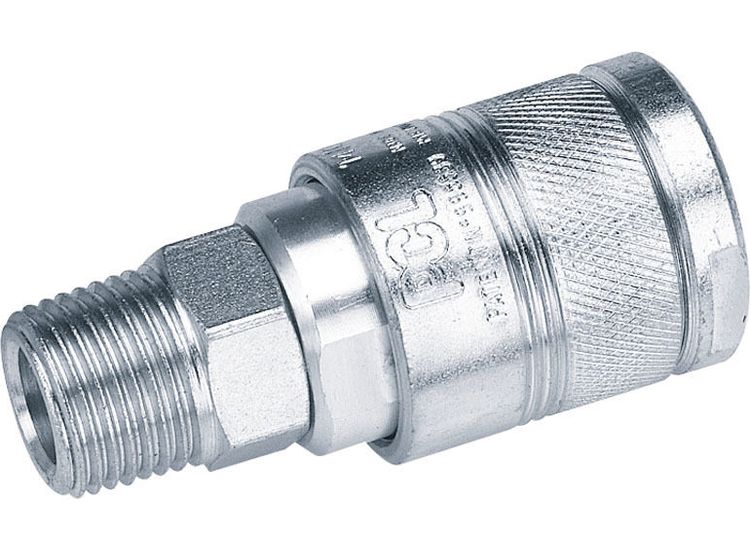 Draper 25815 1/2" BSP Male Thread Air Line Coupling (Sold Loose)