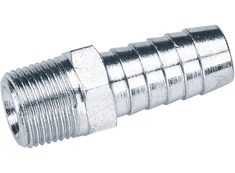 Draper 25821 3/8" Taper 1/2" Bore PCL Male Screw Tailpiece (Sold Loose)