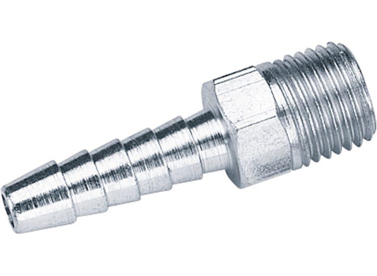 Draper 25840 1/4" BSP Taper 1/4" Bore PCL Male Screw Tailpiece (5 Piece)