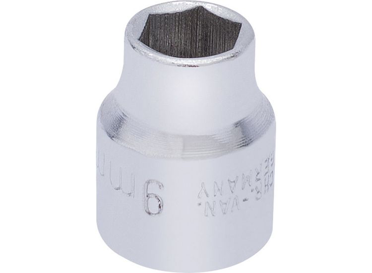 Elora 25854 9mm 3/8" Sq. Dr. Hexagon Socket
