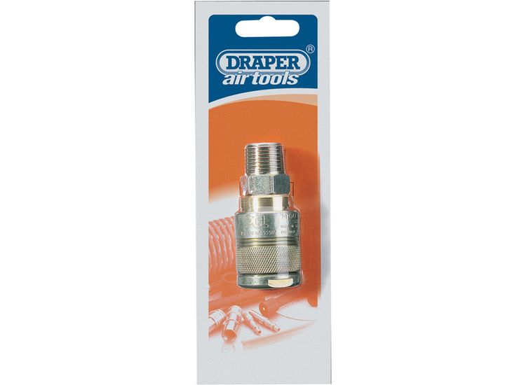 Draper 25857 1/2 BSP Male Thread Air Line Coupling