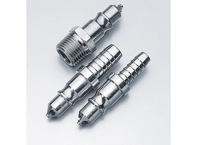 Draper 25858 1/2" Male Thread Air Line Screw Adaptor Connectors Pack of 2