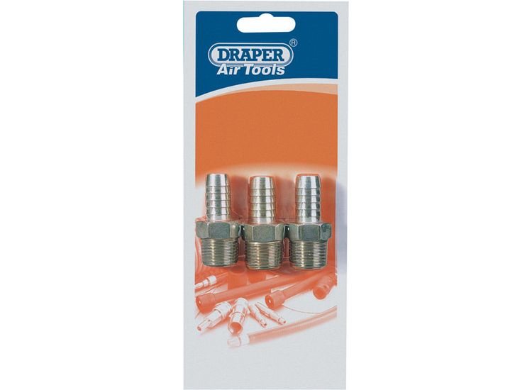 Draper 25864 1/2" Taper x 1/2" Hose Connector 3