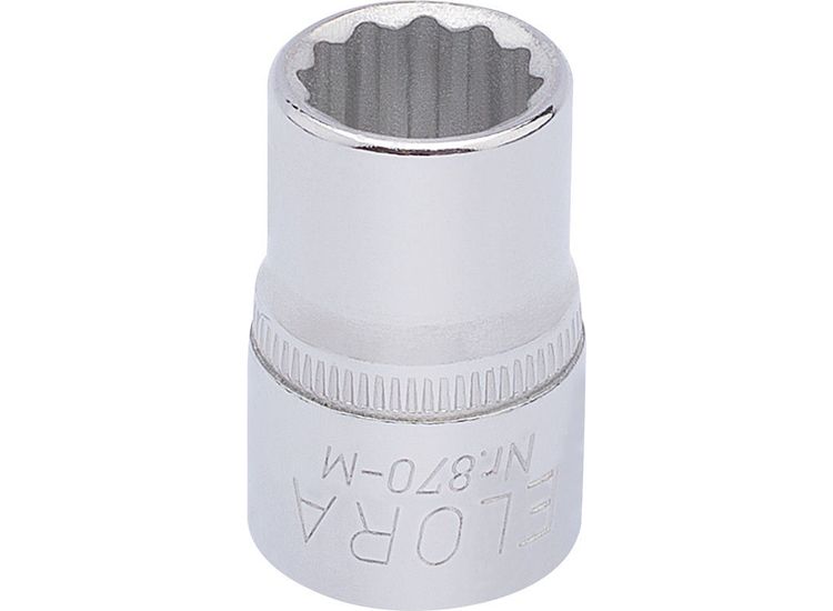 Elora 25870 11mm 3/8" Sq. Dr. Bi-Hexagon Socket
