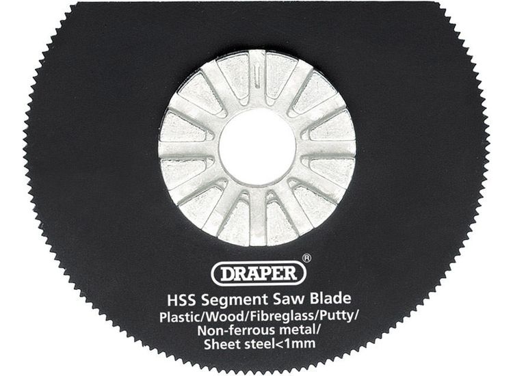 Draper 26057 HSS Segment Saw Blade 63mm Dia. x 18tpi