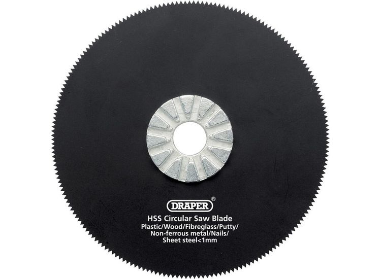 Draper 26074 HSS Circular Saw Blade 88mm Dia. x 18tpi