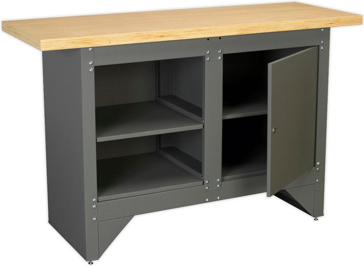 Sealey AP2010 Workbench with Cupboard Heavy-Duty