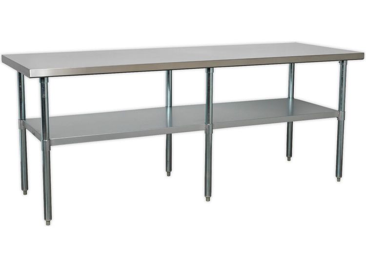 Sealey AP2184SS Stainless Steel Workbench 2.1m