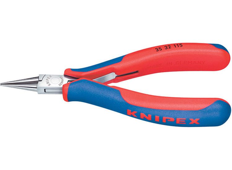 Draper 27700 Knipex 35 32 115 Electronics Pointed-Round Jaw Pliers (115mm)