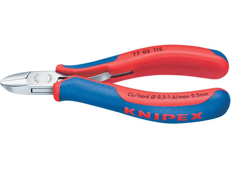 Draper 27721 Knipex 77 02 115 115mm Flush Electronics Diagonal Cutters