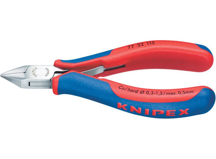 Draper 27726 Knipex 77 32 115 115mm Flush Electronics Diagonal Cutters