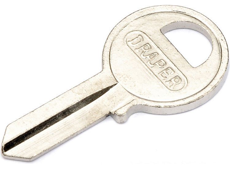 Draper 27878 Padlock Key Blank 50 For Lt100