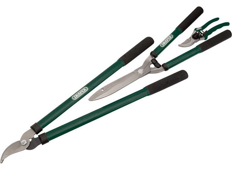 Draper 28210 Lopper, Shears and Secateur Set (3 Piece)