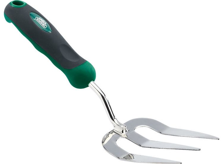 Draper 28287 Hand Fork with Stainless Steel Prongs and Soft Grip Handle