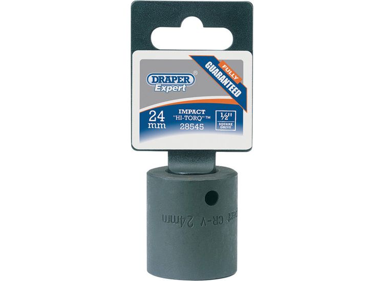 Draper 28545 24mm 1/2" Sq. Dr. Impact Socket