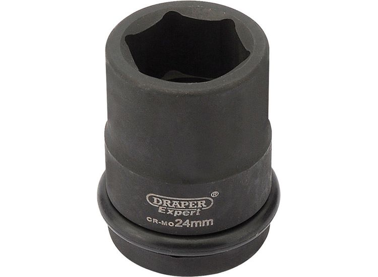 Draper 28694 24mm 3/4" Sq. Dr. Hi-Torq&amp;#174; 6 Point Impact Socket