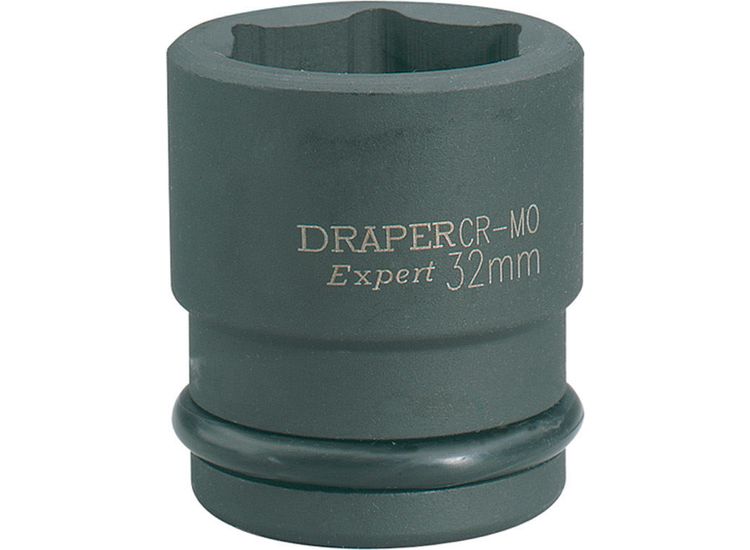 Draper 28743 32mm 3/4" Sq. Dr. Hi-Torq&amp;#174; 6 Point Impact Socket