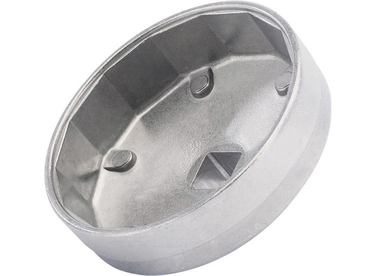 Draper 29186 Oil Filter Socket 74mm 14 Flats for Audi, BMW, GM, Rover, VW