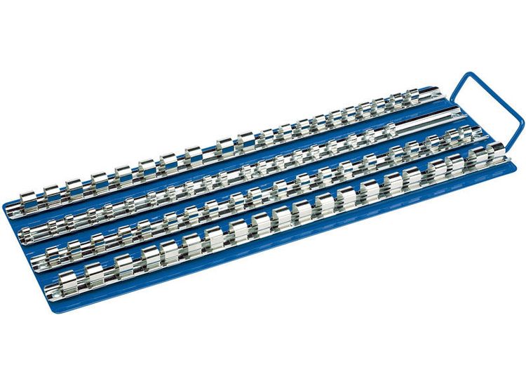 Draper 29760 1/4", 3/8", 1/2" Sq. Dr. Socket Retaining Bar Carrier