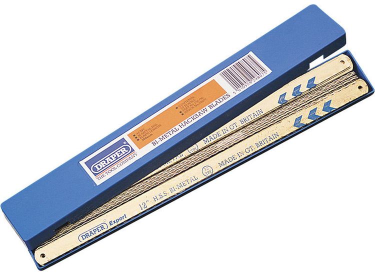 Draper 29807 Box of 50 300mm 32 tpi Bi-Metal Hacksaw Blades