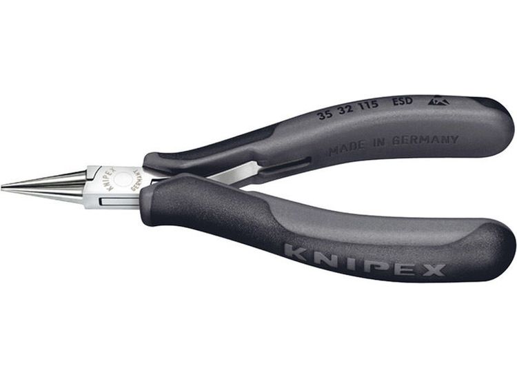 Draper 30650 Knipex 35 32 115 ESD 115mm Round Jaw Antistatic Pliers