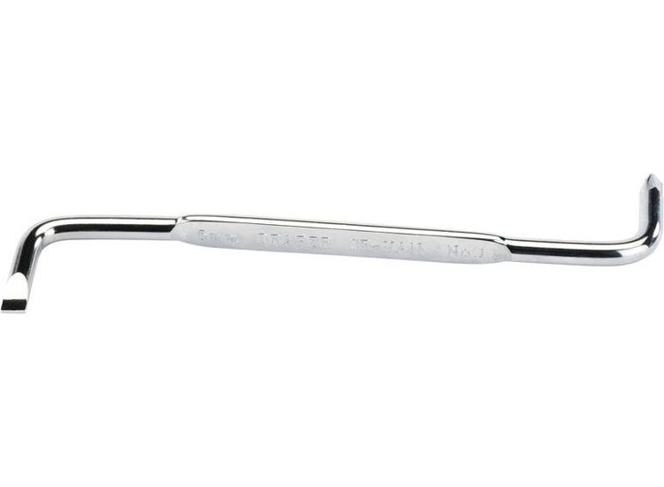 Draper 30847 5mm Plain Slot x No 1 PZ Type 125mm Angled Screwdriver