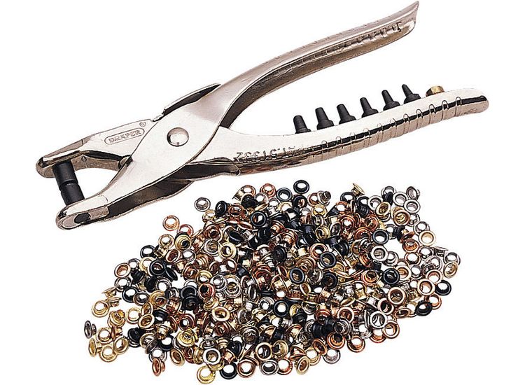 Draper 31096 210mm Interchangeable Hole Punch and Eyelet Pliers