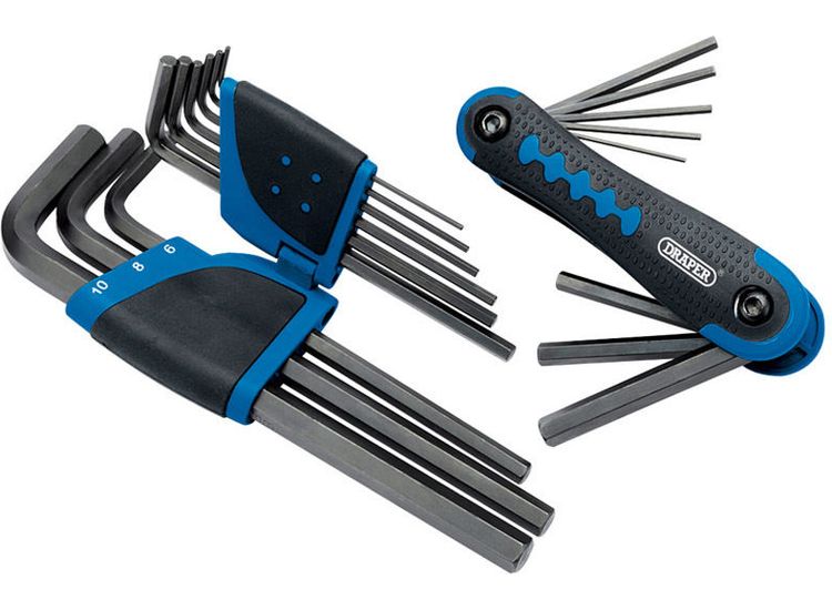 Draper 31144 Metric Hexagon Set (17 Piece)